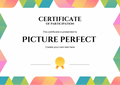 Certificate Of Participation & A4 White Frame