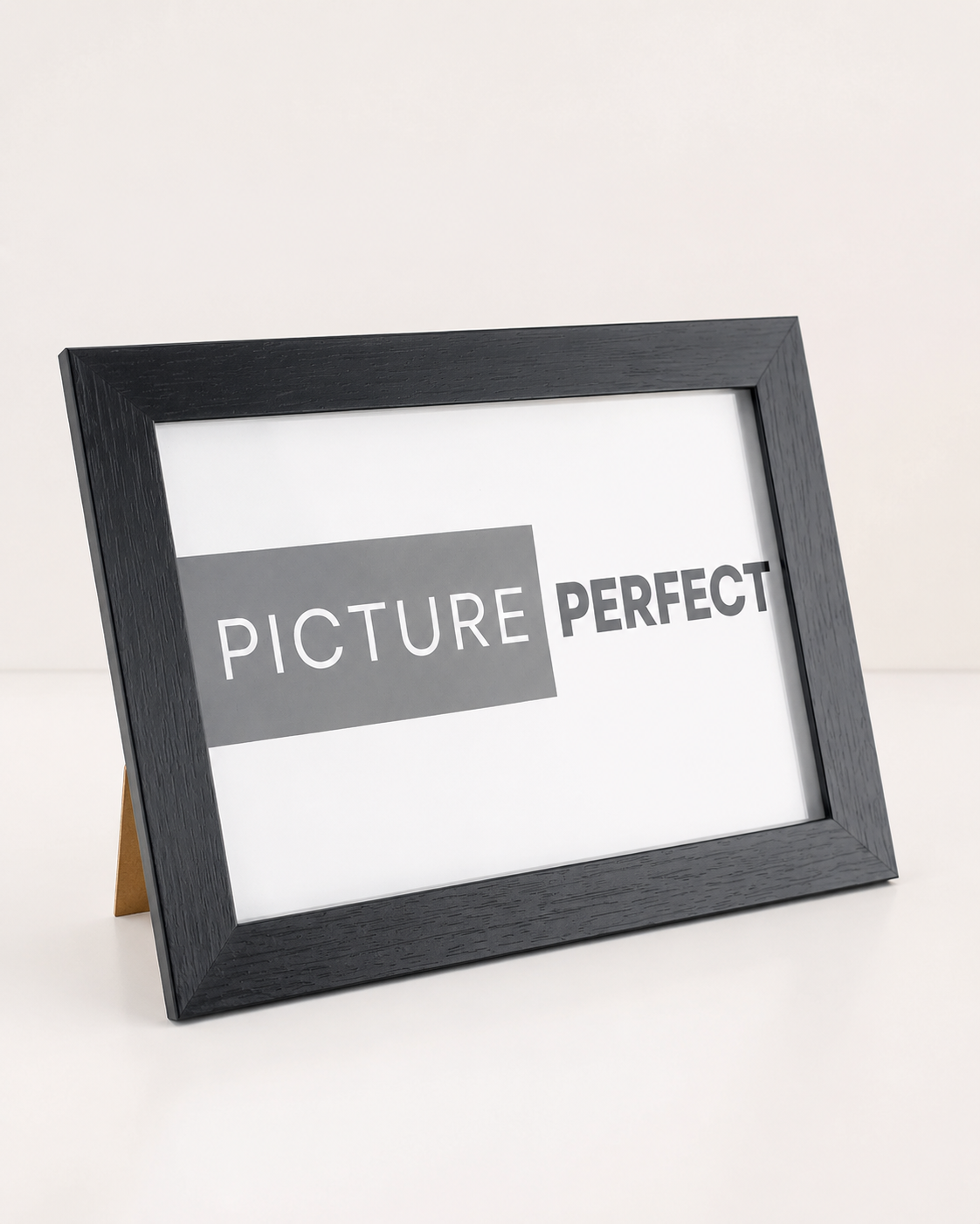 6x4 Photo print & Black Frame