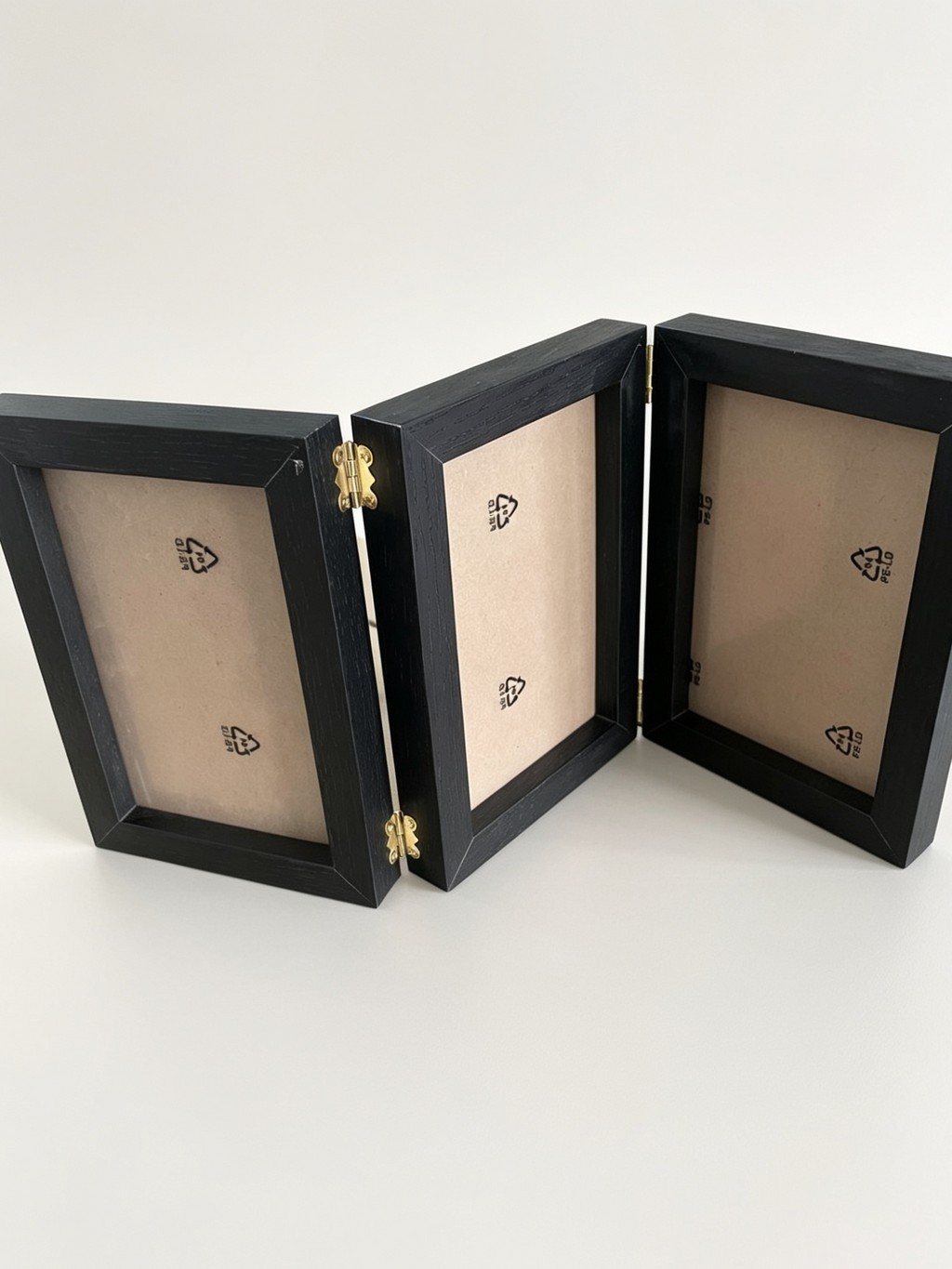 Triple 6x4 Black Frame & Custom prints