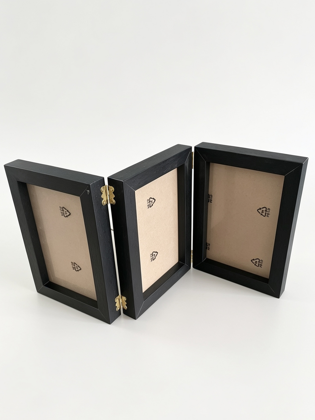 Triple 6x4 Black Frame & Custom prints