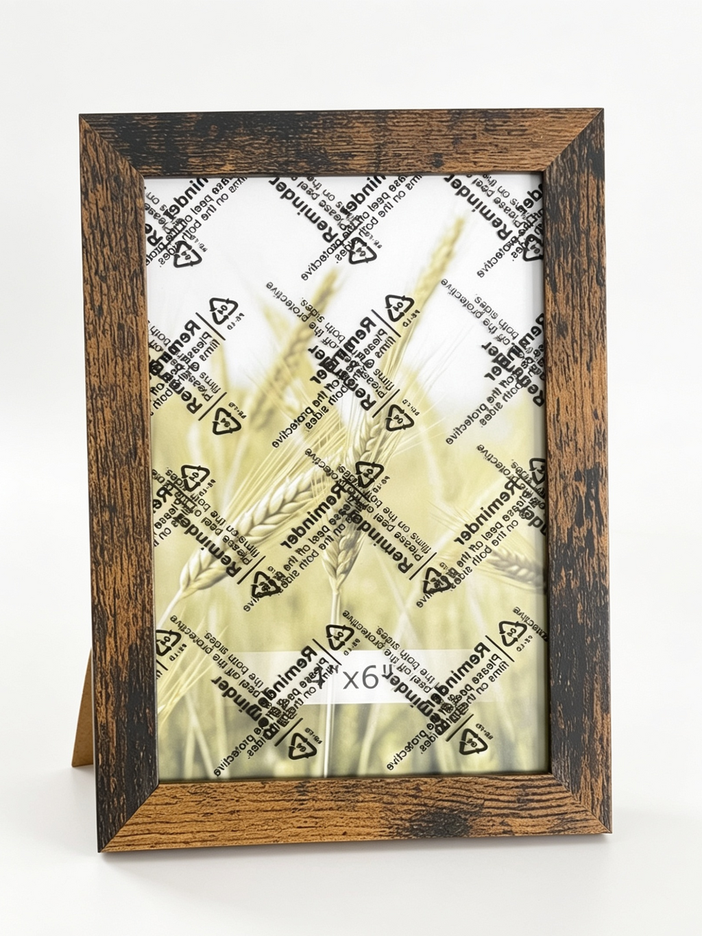 6x4 Rustic Walnut Frame & Photo Print