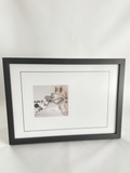 A4 Photo print & Black Frame