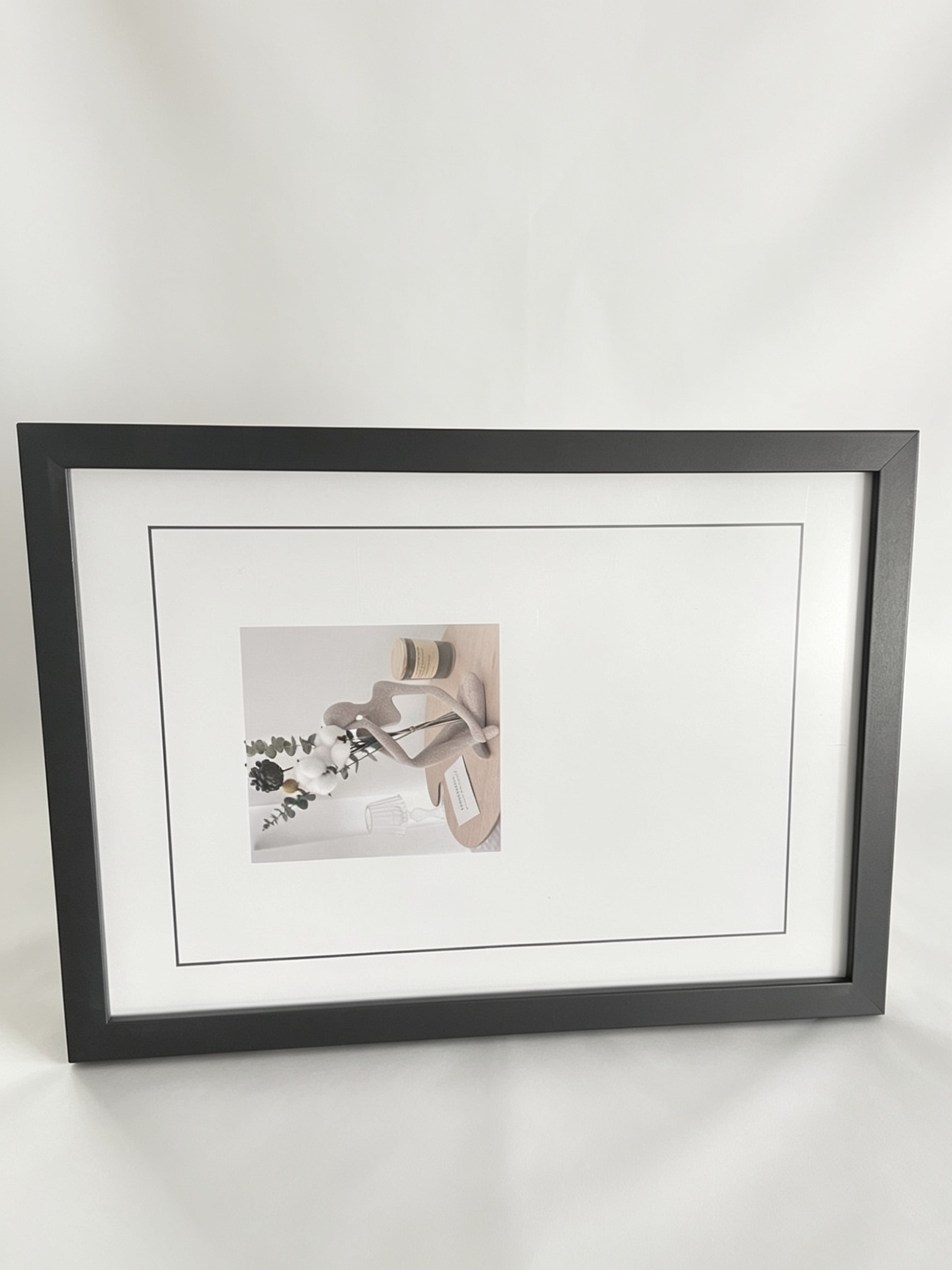 A4 Photo print & Black Frame