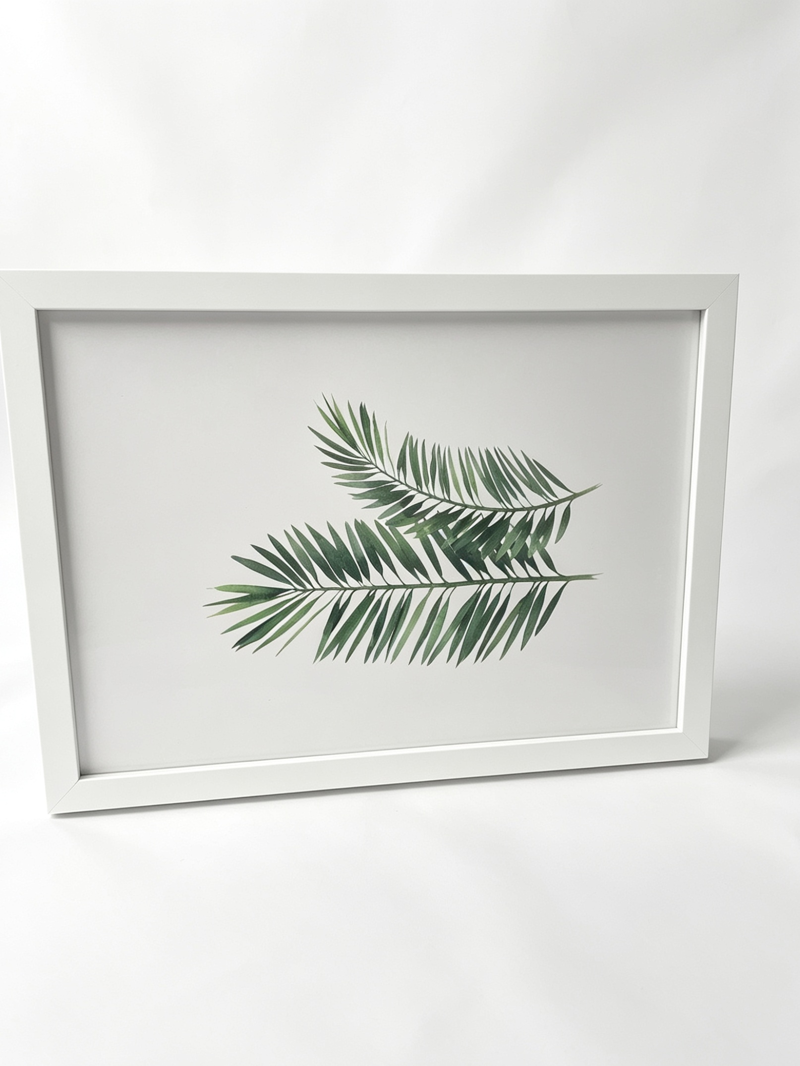 A4 Photo print & White Frame